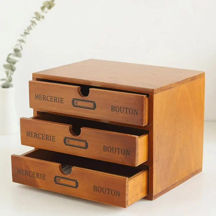 Versatile Wooden Storage and Organization Box