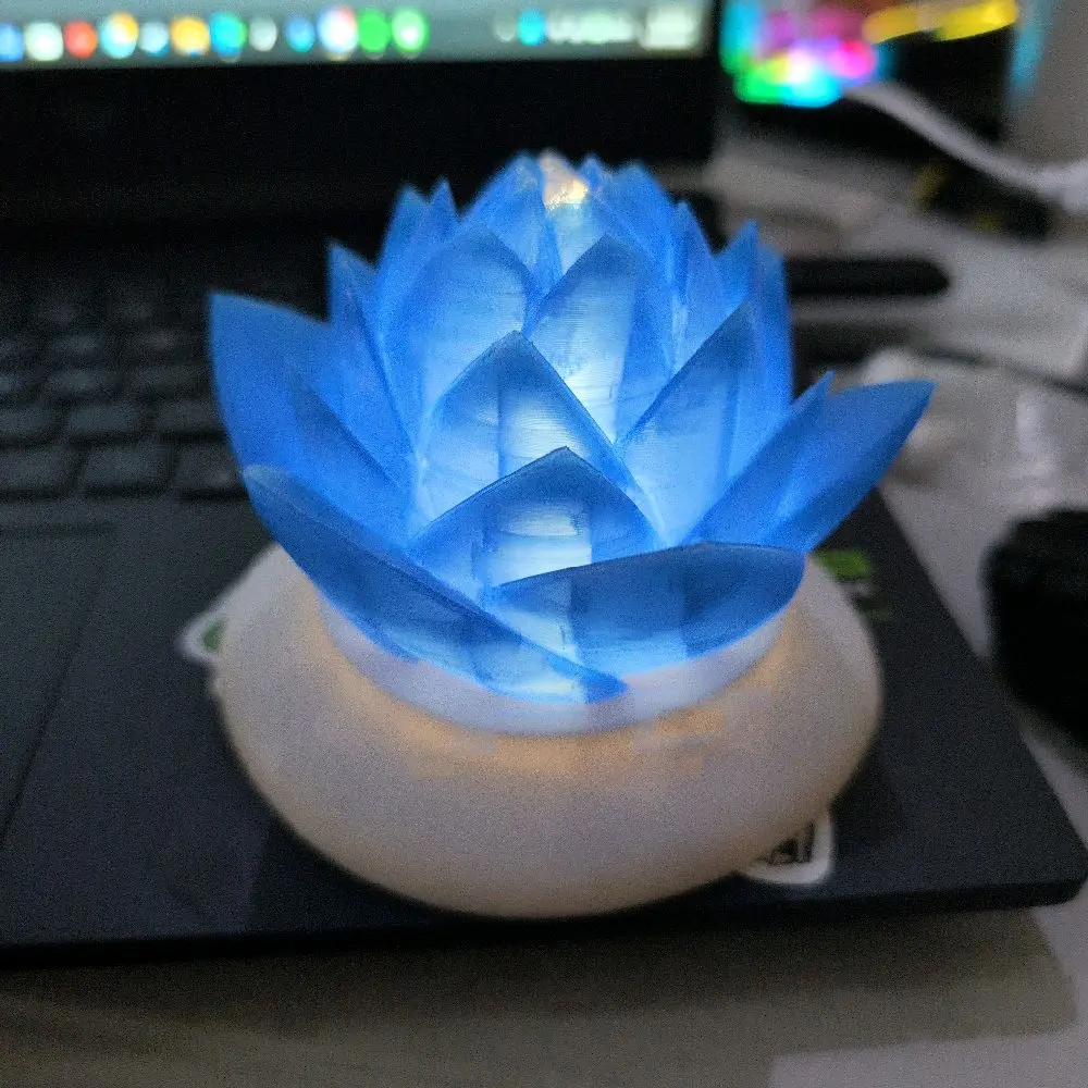 Lotus LED Tealight Holder