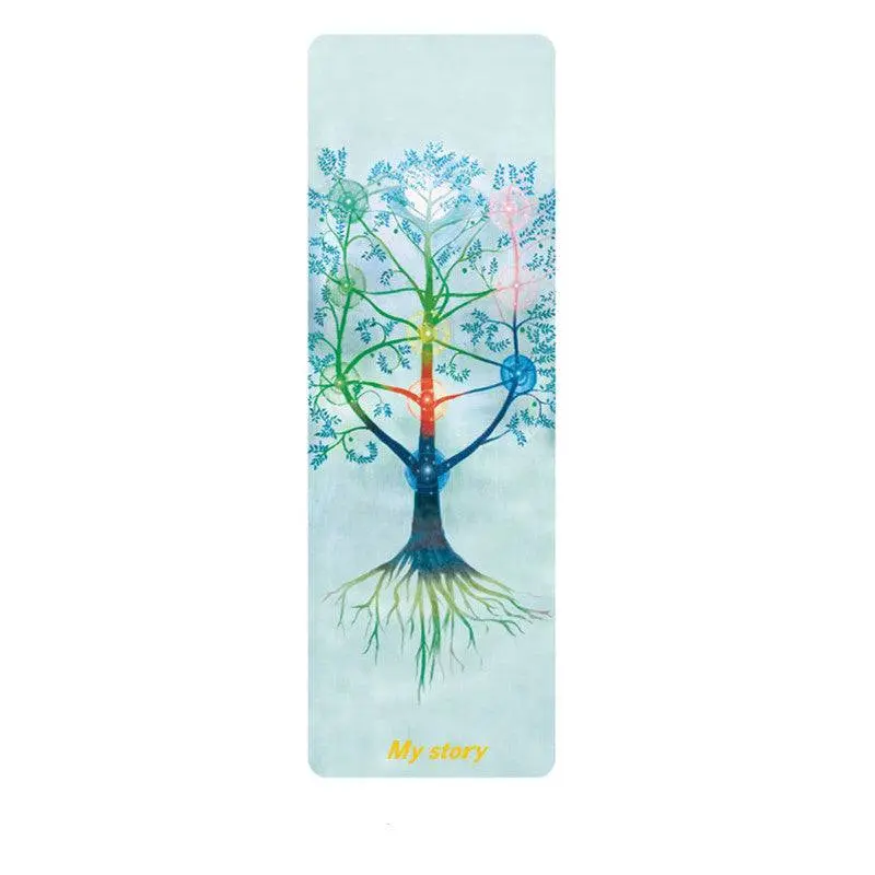 Natural rubber yoga mat professional fitness mat