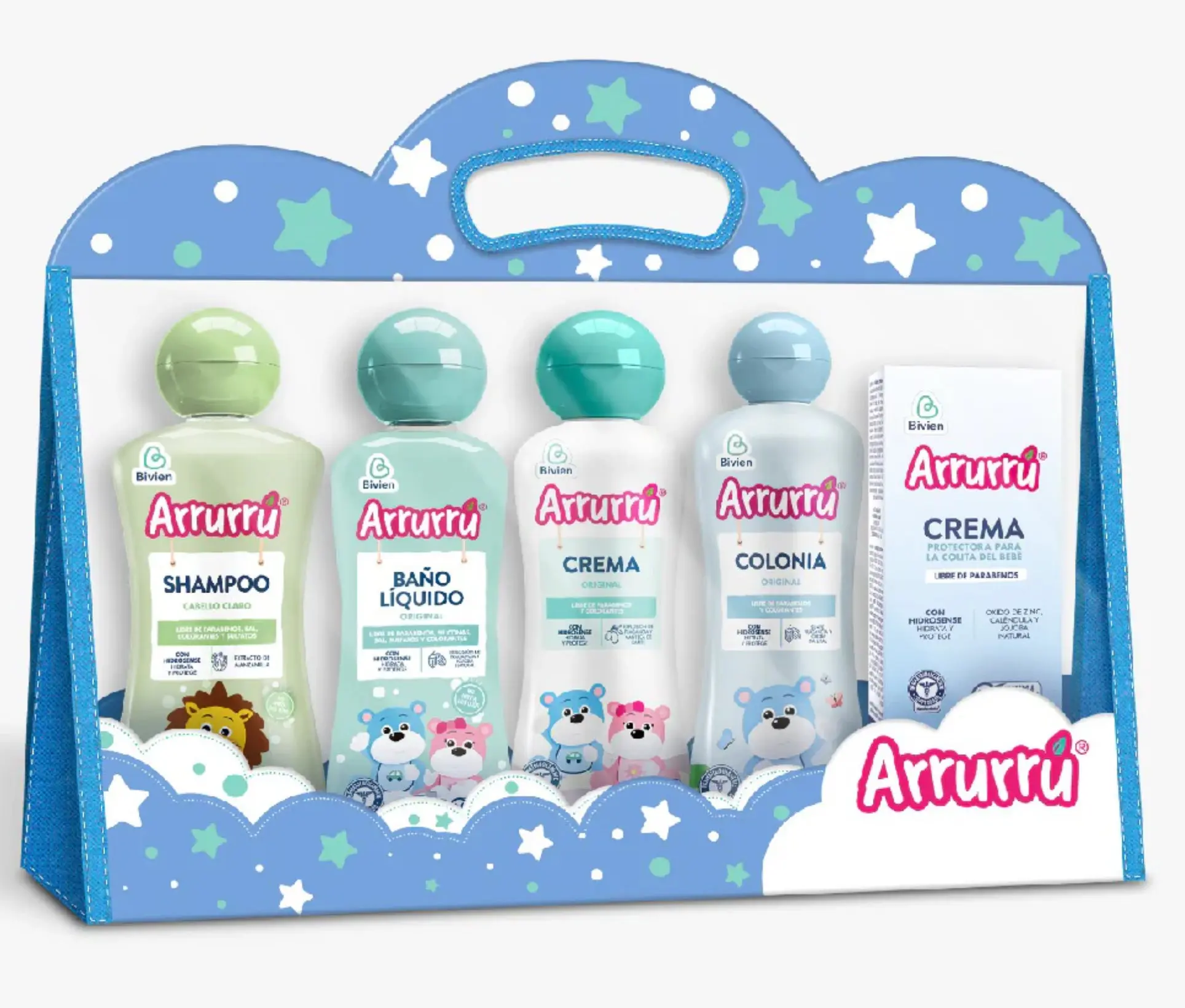 Arrurru Grandma Kit Pink and Blue