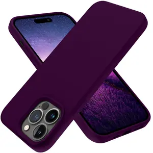 OTOFLY Designed for iPhone 14 Pro Max Phone Case, Silicone Shockproof Slim Thin Phone Case for iPhone 14 Pro Max 6.7 inch apple silicone Protector Cellphone