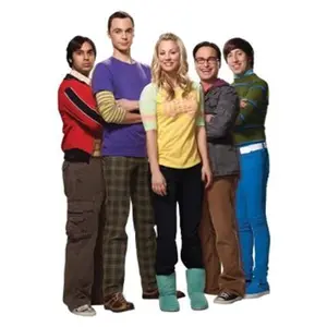 212 MAIN Large-Size Group Cardboard Cutout Decor, Home Display Accessory, Includes Easel