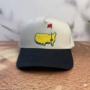 The Masters Tournament Embroidered Golf Cap, Vintage Sport Hat