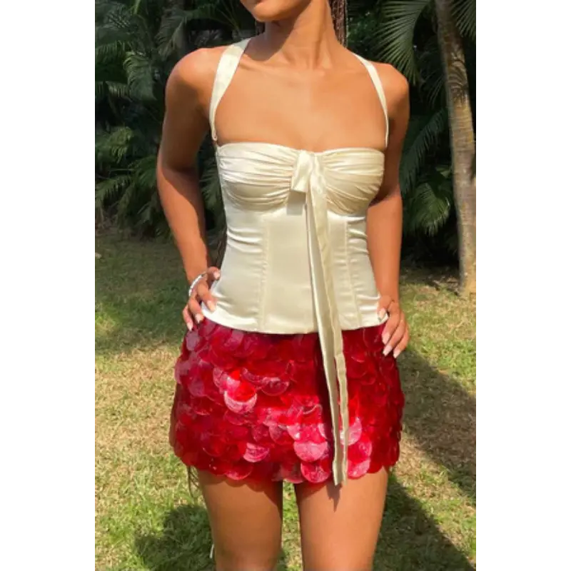 2025 New Sequin Hip Skirt, Sweet And Spicy Party Skirt, Street Style Sexy Short Skirt