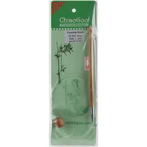 5132-J 32-Inch Flexible Tunisian Hooks, J10/6mm