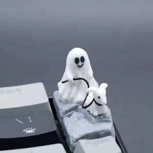 Halloween special edition ghost keycaps-the most fun gift and a favorite among guys !A limited -time offer you don’t want to miss