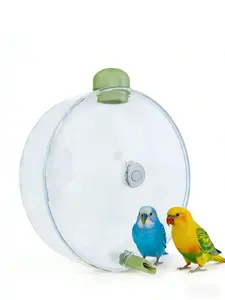 Intelligent Touch Needle Bird Water Bottle Feeder - Non-Spill Cage Mounted Watering Accessory for Parrots, Parakeets, Cockatiels