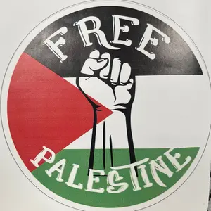 Large Palestine Sticker Decor Decorative Vinyl Waterproof