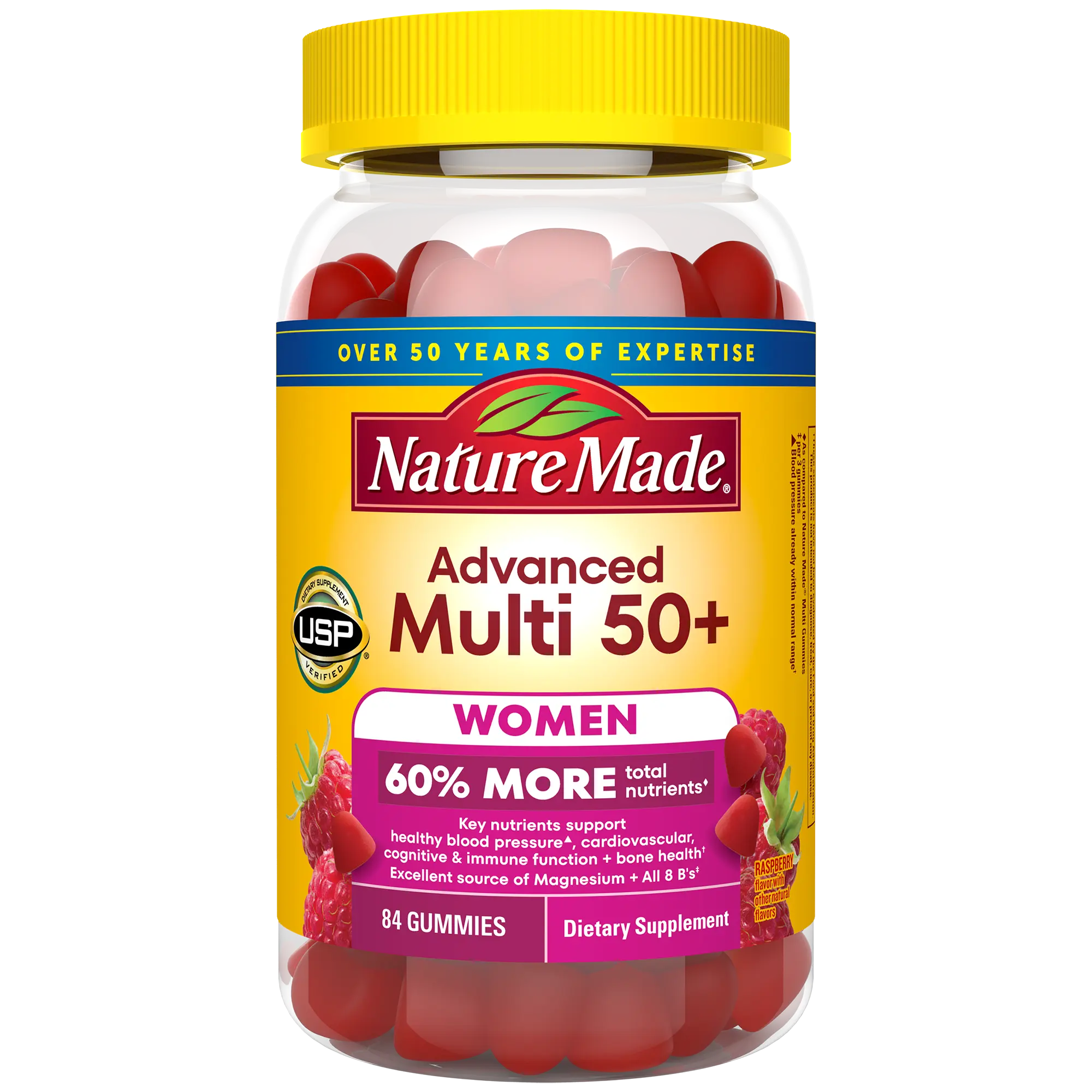 Women's Advanced Multivitamin Gummies 50+