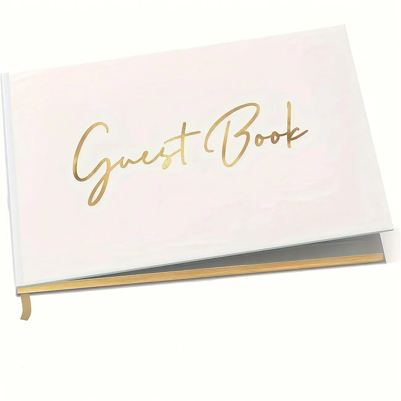 Wedding Guest Book, 1 Count Elegant Guest Book Weddings Reception, Wedding Sign in Book for Wedding, Baby Shower, Anniversary, Birthday, Wedding Guestbook Reception