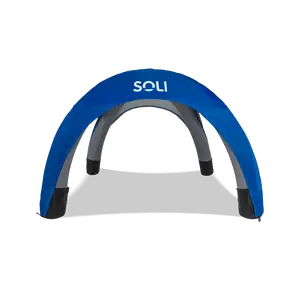 Soli Air Canopy - Easy-Up, Easy-Down Inflatable Sun Shade for Beach, Backyard, or Festival