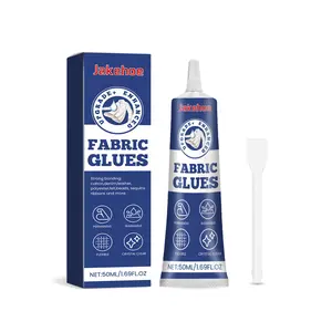 Jakehoe Fabric Adhesive, Multi-Functional Fabric Adhesive Clothing Pattern Adhesive Soft Adhesive