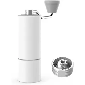 Chestnut C2 Manual Coffee  Capacity 25g with CNC Stainless Steel Conical Burr, Internal Adjustable Setting, Double Bearing Positioning,  Press Coffee for Hand