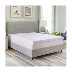 Bodipedic 3" Lavender Memory Foam Mattress Topper, Twin