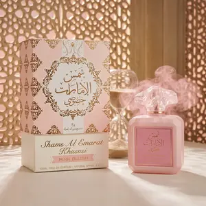 Khussui Pinkblush Perfume for Women, Eau De Parfum 3.4 Fl.oz., Fresh Floral Summer Scent, Long Lasting, Affordable Edp