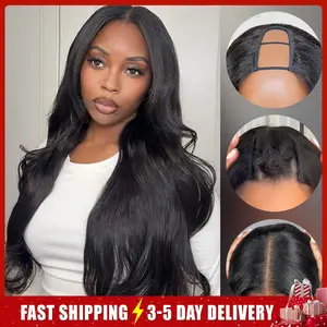 【Upgraded】ISEE HAIR Body Wave & Butterfly Cut Layer Human Hair U Part Wigs Real Scalp Beginner Friendly Natural Color For Women #Category Spotlight