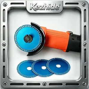 Kezhide Brazed Diamond Saw Blade Size:(3,5,10,20pcs) Ultra Thin Saw Blade Ceramic Tile Glass Cutting Disc Indestructible Cutting Discs Angle Grinder Tool