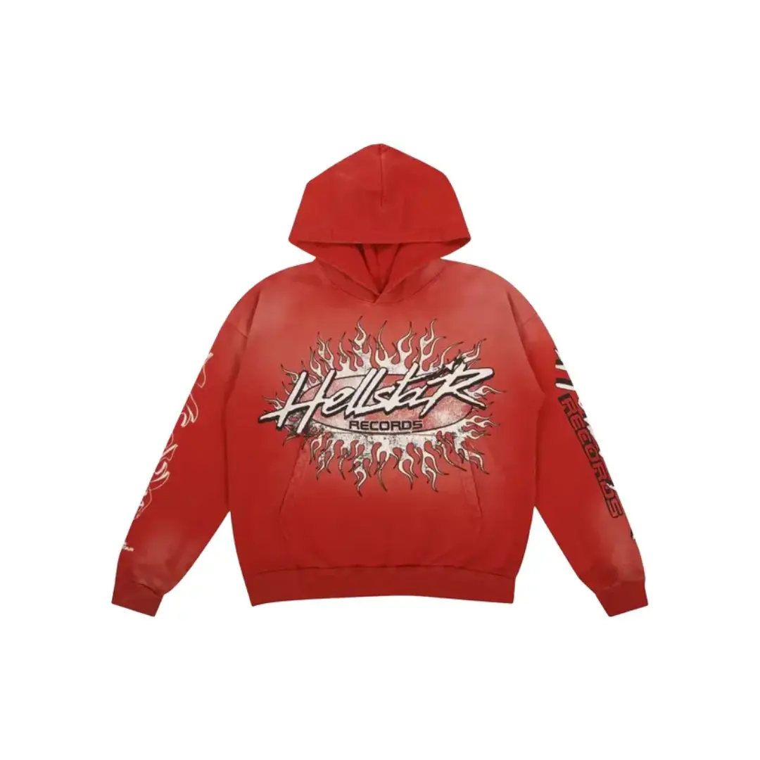 Men's Casual Classic HellStar Red Unisex 3D-Printed Hoodie