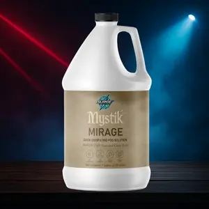 SurgeFX Mystik™ Mirage - 1 Gallon Quick-Dissipating Fog Solution for Tight Cues & Clean Exits - Neutral Scented, Water-Based, Residue-Free, Universal Compatibility
