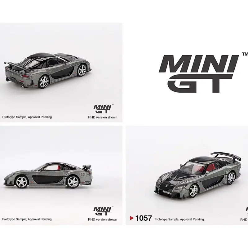 Mini GT 1:64 Mazda RX-7 VeilSide – Fortune Grey