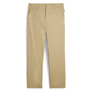 PUMA Mens Made With Quality Chino Flat Front Pants Casual - Beige