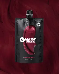 Lunar Tides Dark Red Pink Hair Color Semi-permanent - Cranbaby