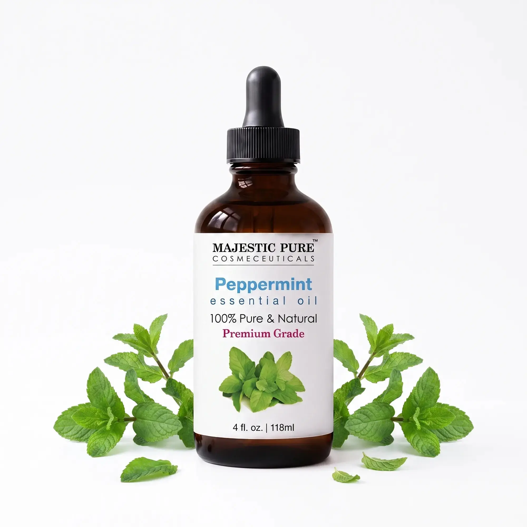 Peppermint Essential Oil | 100% Pure and Natural | 4 fl oz
