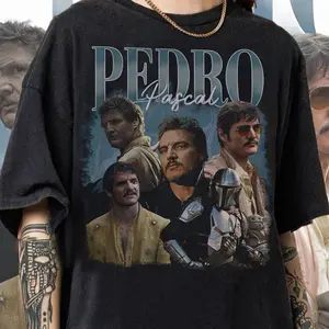 Limited Pedro Pascal 90s Vintage Bootleg T-shirt Gift For Fan