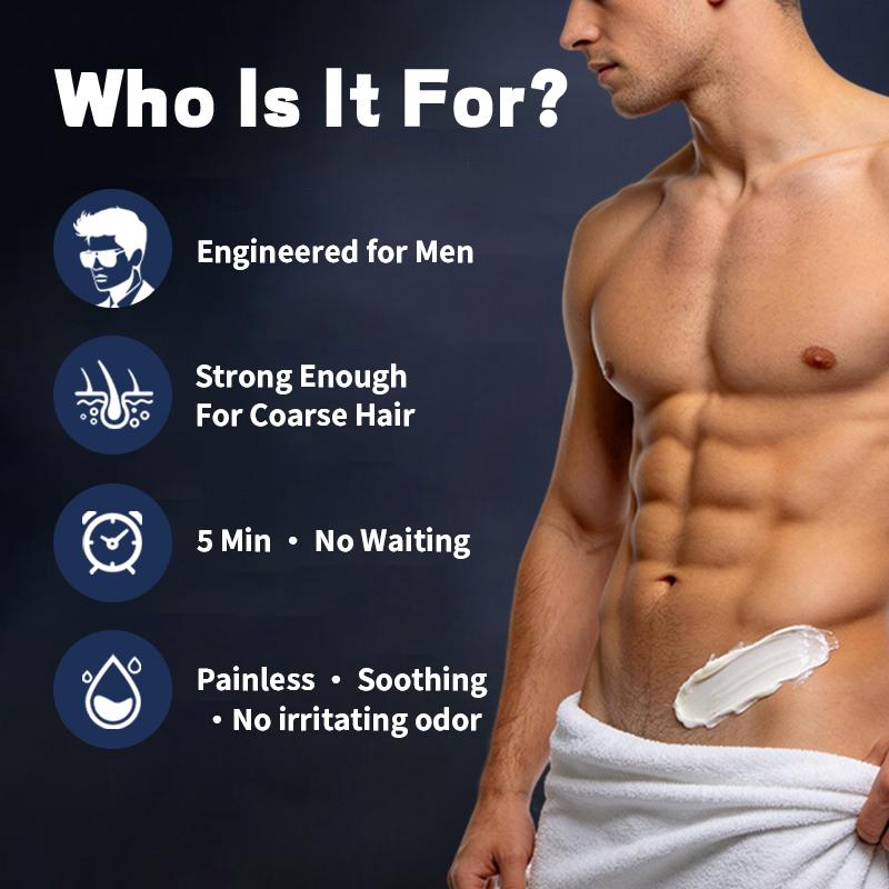 【Hudson】 Wlficnc Hair Removal Cream for Men