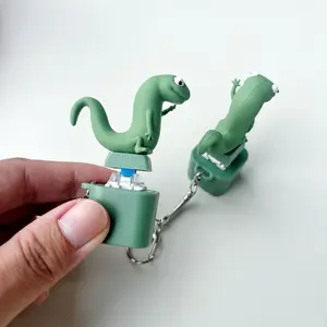 Lizard Sound Button Simulation Lizard Keychain Halloween Gift with Unique Design and Sound Feature Gifts for friends