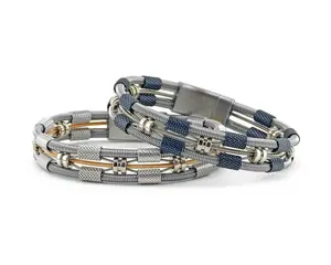 Chris Recycled Bass Guitar String Bracelet