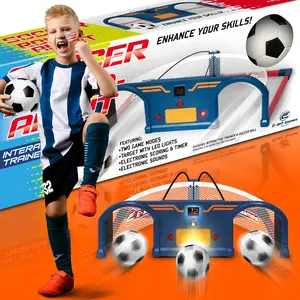Soccer Trainer, Soccer Exercises Training Set | Improve Agility First Touch Ball Control & Foot-Eye Coordination Hand-Eye