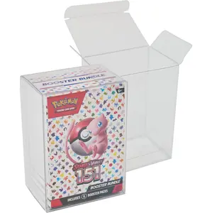 Protector Case for Pokemon 151 Booster Bundle Box UV and Scratch Resistant .50mm