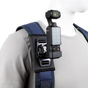 PellKing Backpack Mount for DJI Osmo Pocket 3 Camera, with Pocket 3 Expansion Adapter Accessories,Compatible GoPro Action Camera