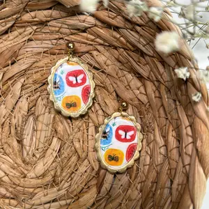 Framed Bugs Dangles