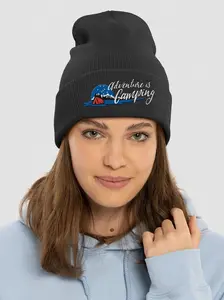 Yupoong Cuffed Beanie - Adventure is Camping