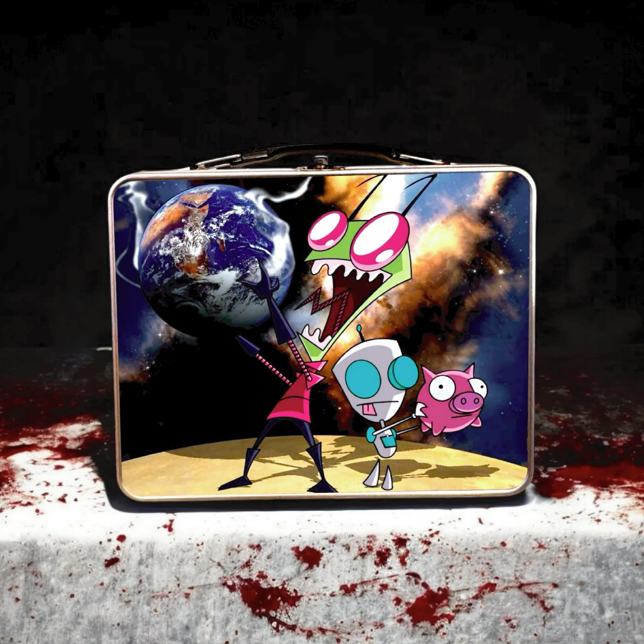 Invader Zim Metal Lunchbox