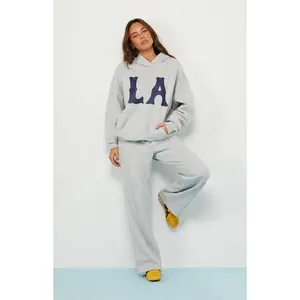 LA Hearts Women's Heather Grey LA Hoodie