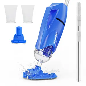 【Spring Cleaning】Yousky Newest H11 Pool Vacuum for Above Ground Pool with Telescopic Pole, Running time