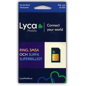 Lycamobile Unlimited Sim Card Nano Micro Standard 4G 5G