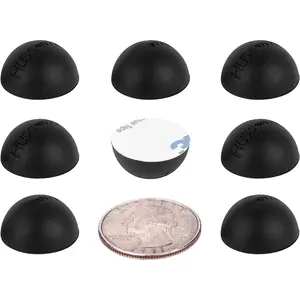 Speaker Isolation Pads - 8-Pack 0.75"    for Speakers, Subwoofers, Turntables - Non-Slip, Vibration Damping Pads with Adhesive - 20 Duro Anti-Vibration Mounts