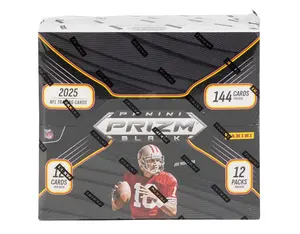 2025 Panini Prizm Black Football Hobby Trading Cards