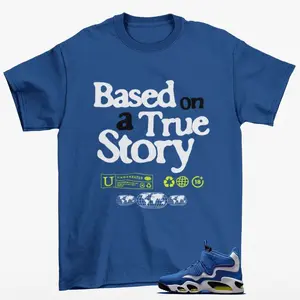 All Cap Sneaker Shirt Blue to Match Griffey Max 1 Volt Royal