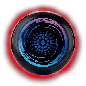 360 LED Waterproof, Bright Night Glow Soft Disc, Outdoor Toy for Boys, Birthday & Camping Gift, Safe Hand-Thrown Flying Disk