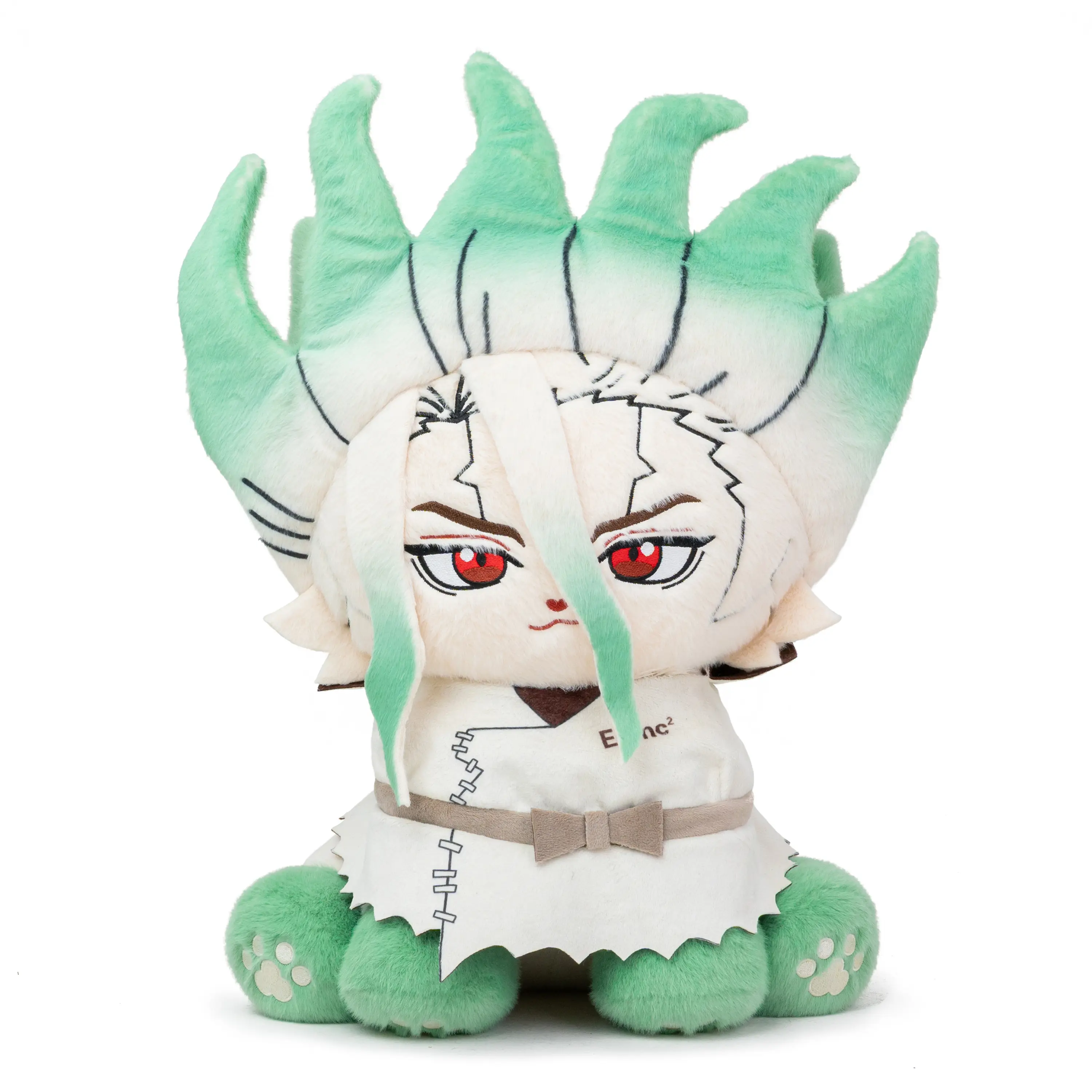 【RESTOCKED】Plushshop 17in Senkmeow Plushie - Durable, Soft, Fluffy Stuffed Animal with Anime Chibi, Cute Animal Design, Pretend Play Toddler Toy, Cozy Home Decor, Soft Cuddly Gift