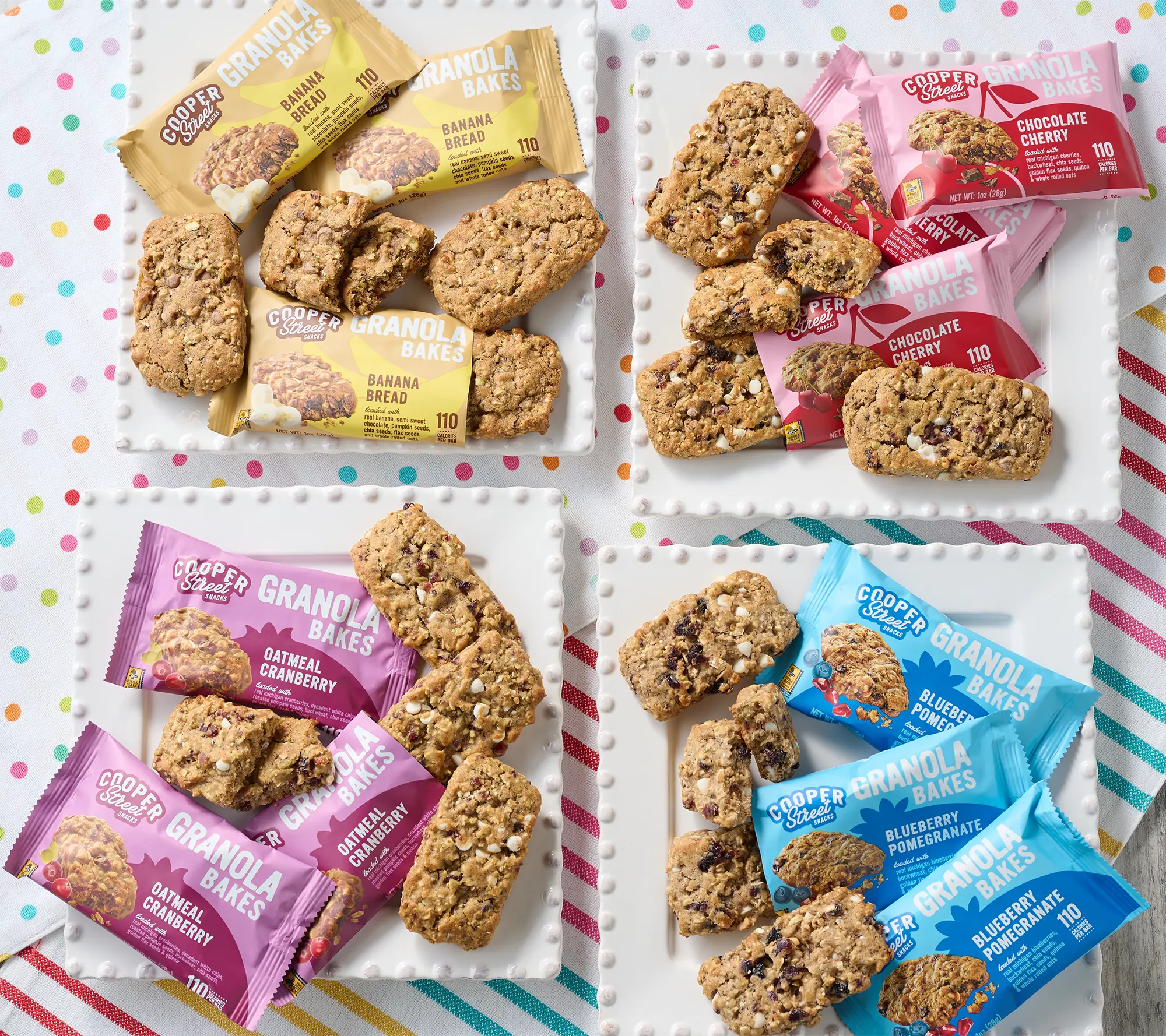 Cooper Street 24 Individually Wrapped Granola Bake Bars