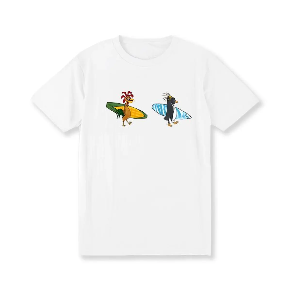 Cody Maverick & Chicken Joe Surfs Up Unisex T-Shirt, Funny Shirt, Trendy Shirt