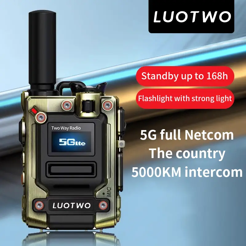 LuoTwo K300 4G Full Network Walkie Talkie, Nationwide Calling, Mini Handheld for Security, Construction Sites, Office Buildings and Fleet Use.Minimum order quantity: 10 units.