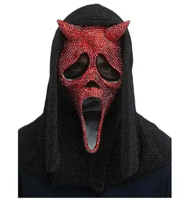 Scream Devil Bling Ghostface® Mask - Deluxe Costume Accessory - One Size