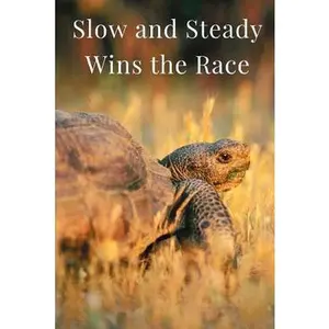 USED-Slow and Steady Wins the Race: Motivational Notebook Journal notebook for women, men, girls, boys, adults, teens, 6x9 100 college ruled lined paper 8 by Ventures, Newport (Paperback)